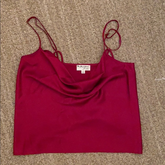 For Love and Lemons silk top - Picture 1 of 4